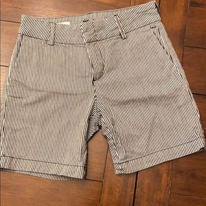 Kut From the Kloth Pinstripe Denim Shorts